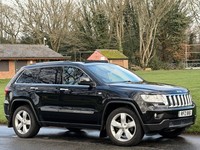 2012 [12] JEEP GRAND CHEROKEE 3.0 CRD OVERLAND 5DR AUTO BLACK EVERY EXTRA