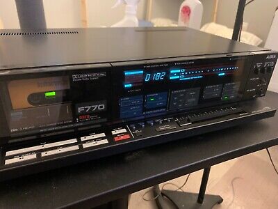 Aiwa AD-F770 3-Head Cassette DeckのeBay公認海外通販|セカイモン Aiwa AD-F770 3-Head Cassette DeckのeBay公認海外通販|セカイモン