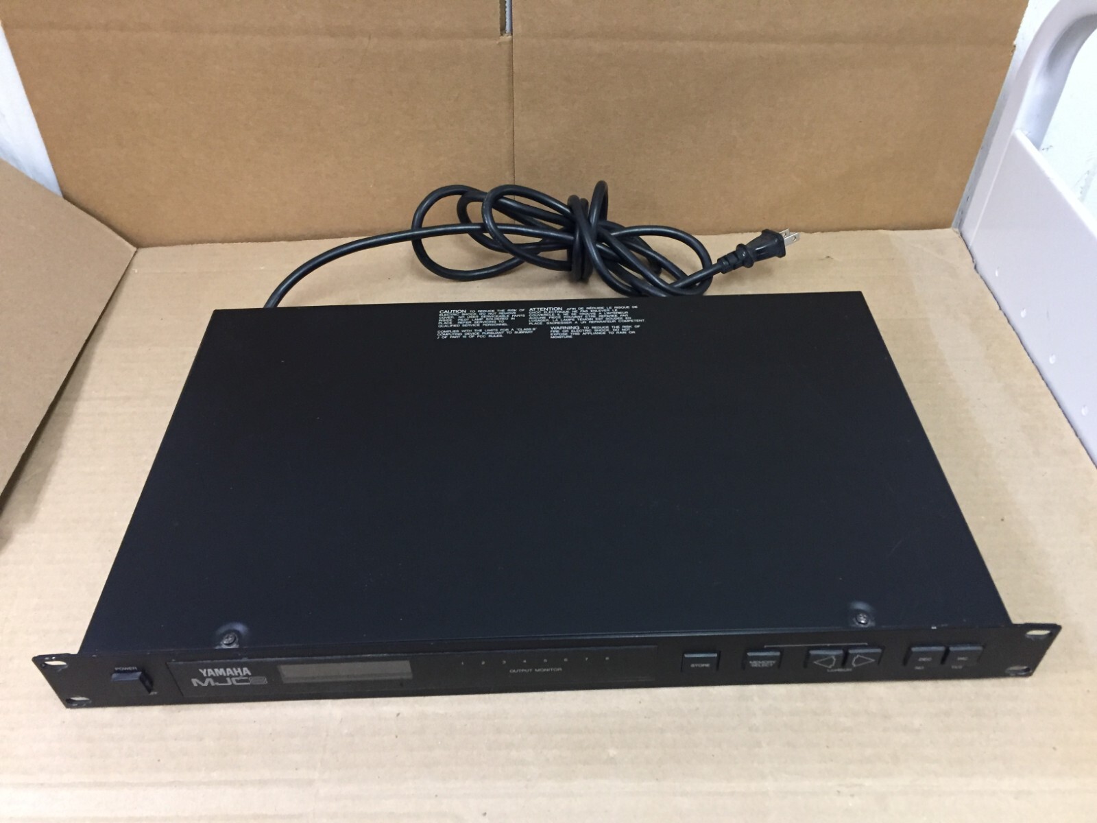 YAMAHA MJC8 MIDIジャンクション・コントローラー Yamaha MJC8 8x8 MIDI Junction Controller WORKS | eBay