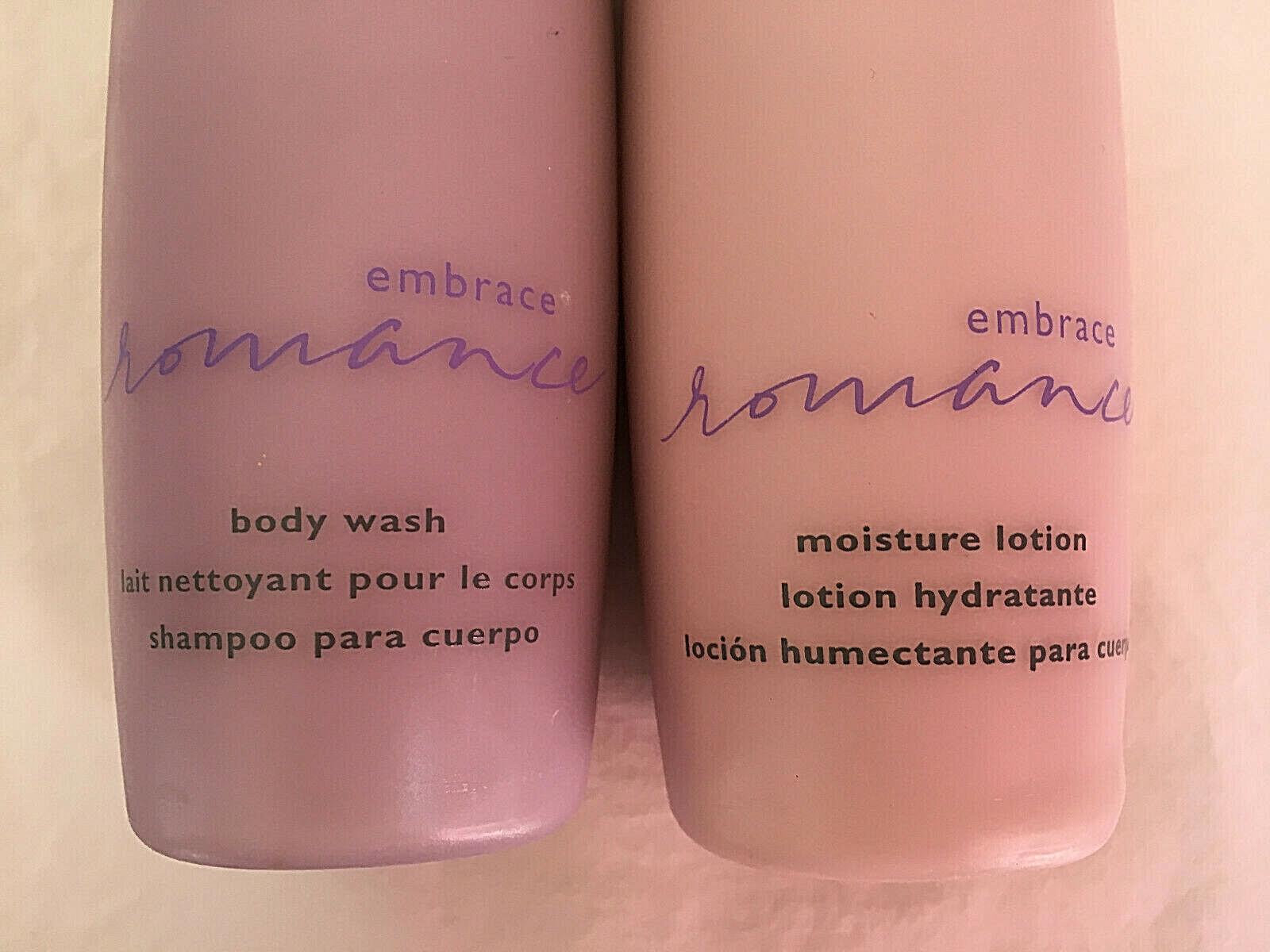 Mary Kay Private Spa Collection Body Wash Lotion Embrace Romance Partial 7.75 Oz