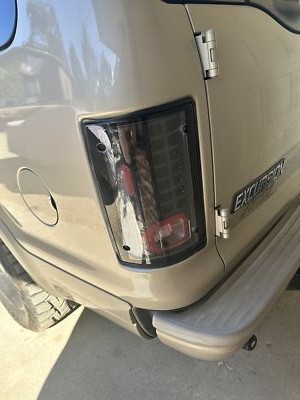 New Black Tail Light Set For 95-12 Econoline E-Series 00-05 New Black Tail Light Set For 95-12 Econoline E-Series 00-05