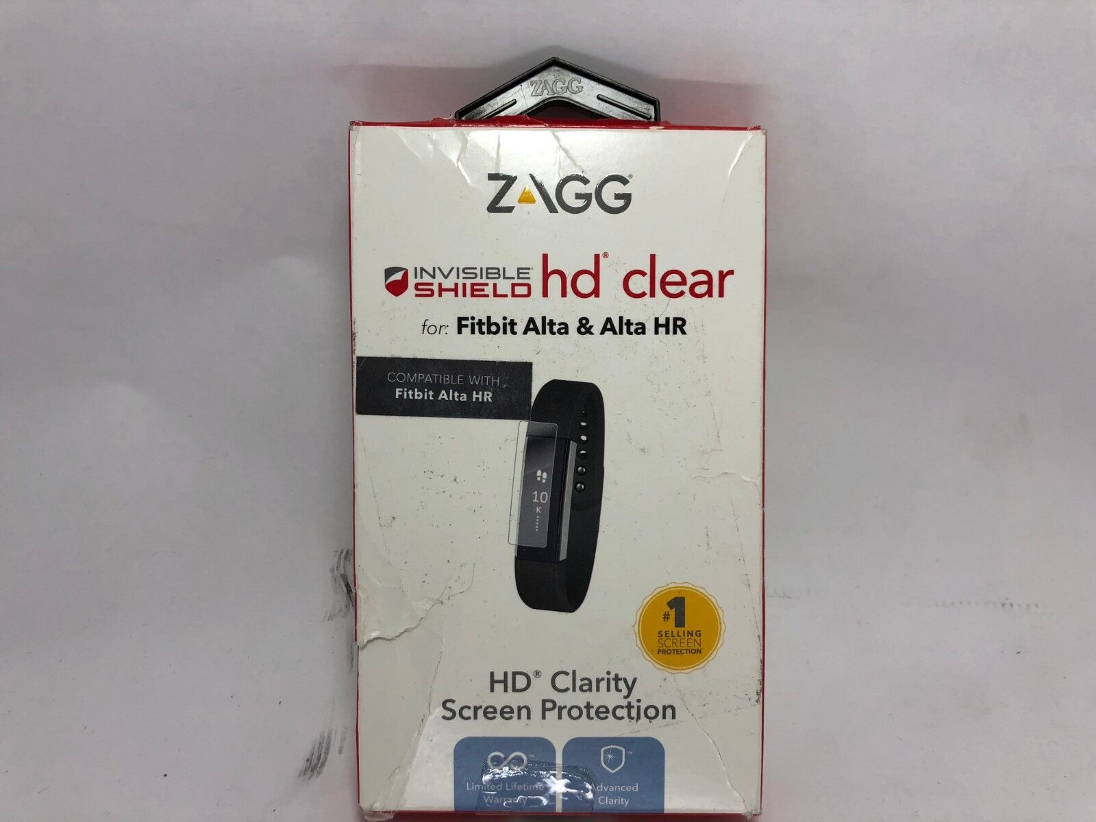 ZAGG - InvisibleShield HD Clear Screen Protector for Fitbit Al...