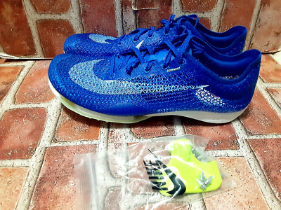 Nike Air Zoom Victory Track & Field Distance Spikes Racer Blue CD4385-400 Size 7