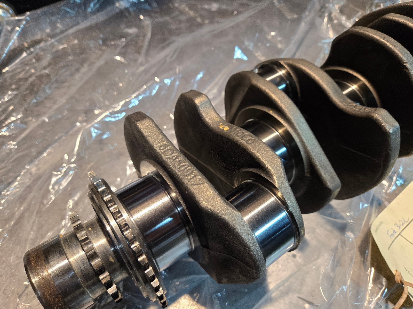BK3Z-6303-A Motorcraft Crankshaft for 2015-2019 3.2L Ford Powerstroke - Picture 4 of 12