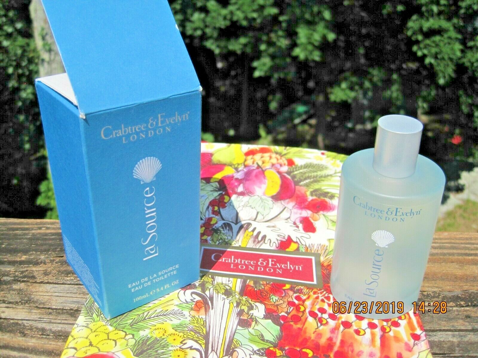 Crabtree & Evelyn laSource オードトワレ 100ml Crabtree & Evelyn Eau De Toilette 3.4 Fl Oz New Holiday Gift
