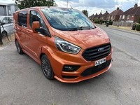2018 Ford Transit Custom 2.0 320 Ecoblue Limited Crew Van Double Cab MSRT Combi 