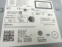 VW Golf VII 7 5G 12-17 Navigationssystem Navi VW Golf VII 7 5G 12-17 01.12.2016 3Q0035846A gebraucht Vorschau 4