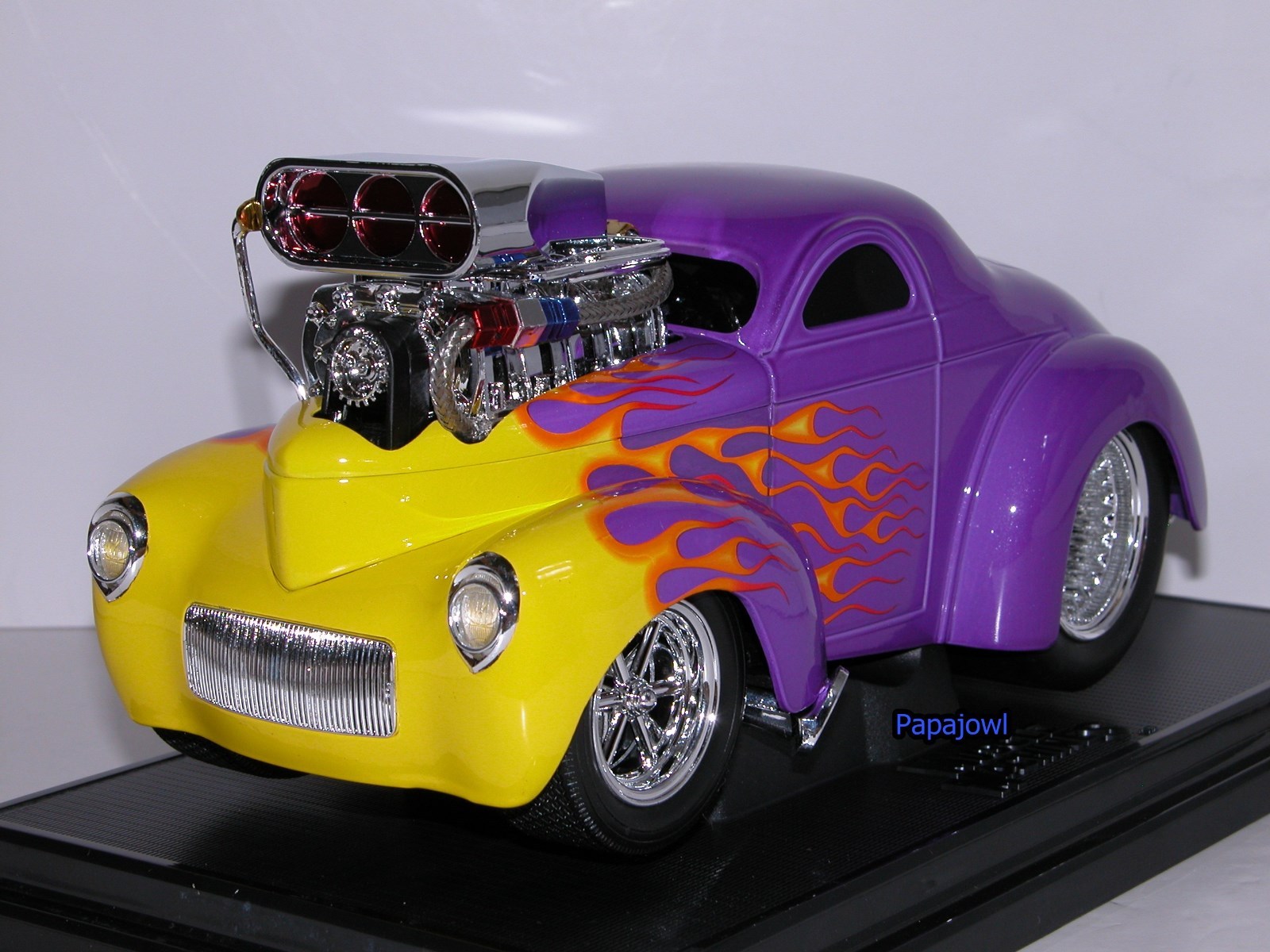 10周年限定品 1/24Jada toys 41'Willys COUPE JADA D ROODS 1941 WILLYS COUPE 1:24 SILVER HE | eBay