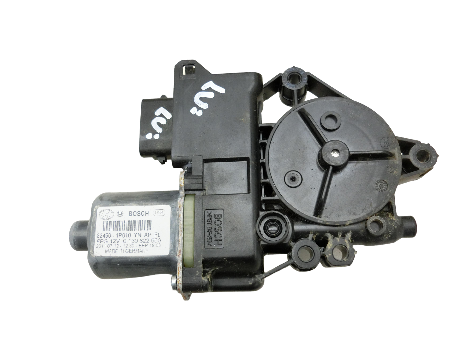 Window lift motor with Left Front for Hyundai IX20 JC 10-15 - Bild 1