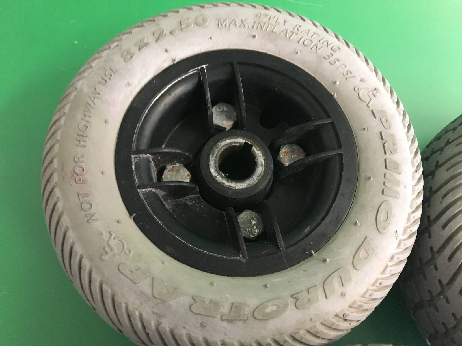 Rear Wheels & Front Tire Assembly for Pride GOGO ULTRA Power Scooter #B678