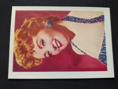 1959 Kane Products Disc Stars Card # 34 Marion Ryan (EX)