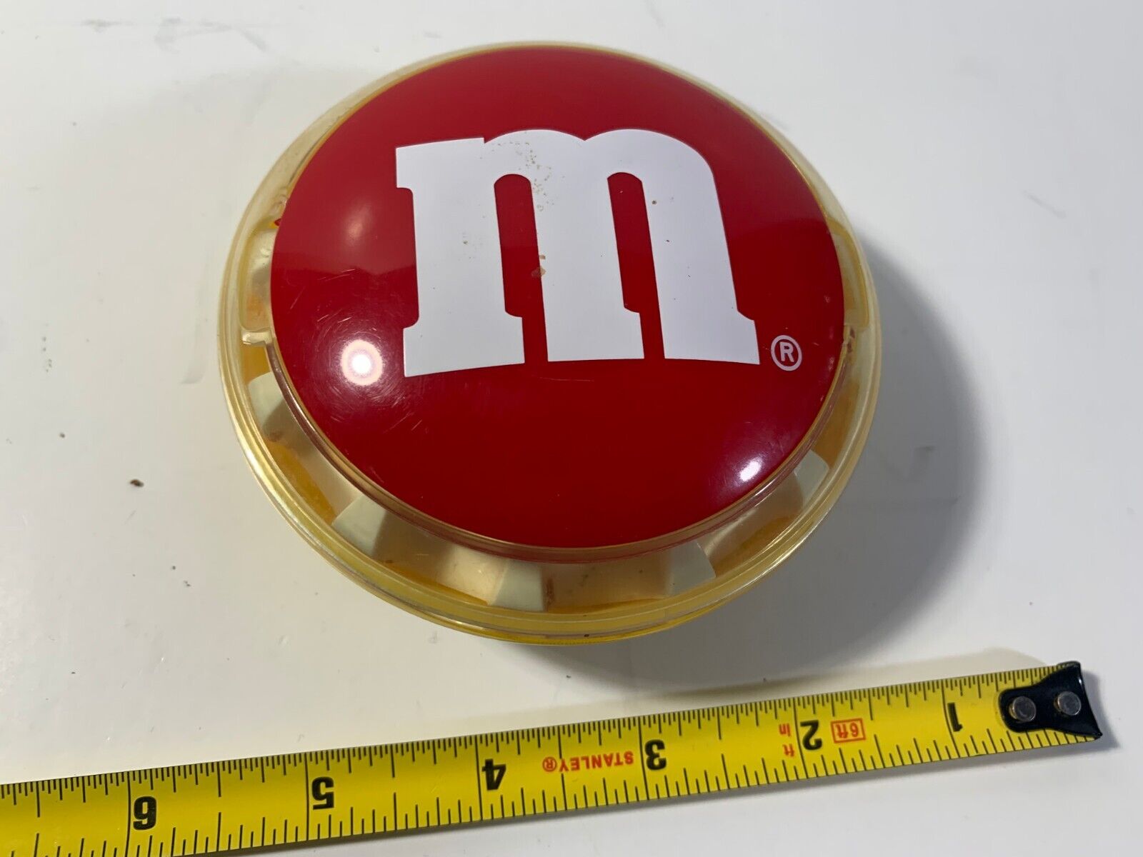 Vintage M&M Dispenser Rare MM No candy Battery Powered Free