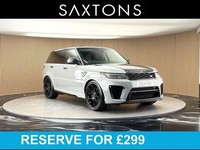 2021 Land Rover Range Rover Sport 5.0 P575 V8 GPF SVR SUV 5dr Petrol Auto 4WD Eu