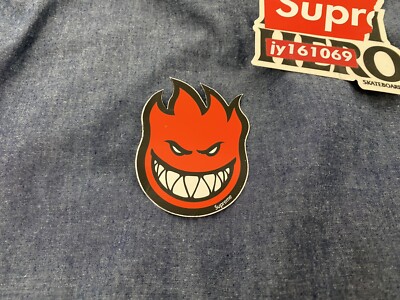    Rare Supreme x Spitfire Ghost Flame Sticker SS18 100% AUTHENTIC