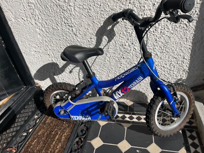 Ridgeback MX12 Brand Aluminium Alloy Blue Kids Bike (2 to 4 years)