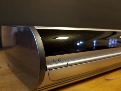 SONY DAV-X1 S-Force Home Theater Receiver Aluminum Case Platinum DVD Super Audio