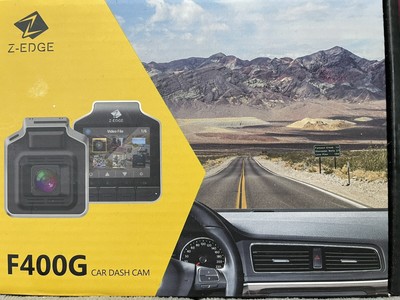 Z-EDGE F400G Car Dash Camera 2.4  Color Screen,  2560x1440, GPS, Audio Recording
