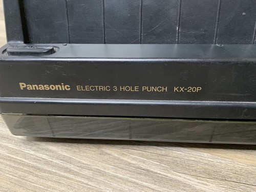Vintage Office Equipment KX-20P Panasonic Electric Hole Puncher GREAT WORKING