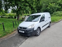 2016 Peugeot Partner 850 S 1.6 BlueHDi 100 Van 44k direct council  PANEL VAN Die