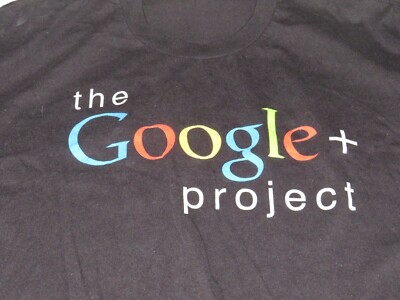 Google+ Project Social Media Promo T Shirt Size XL Technology Company