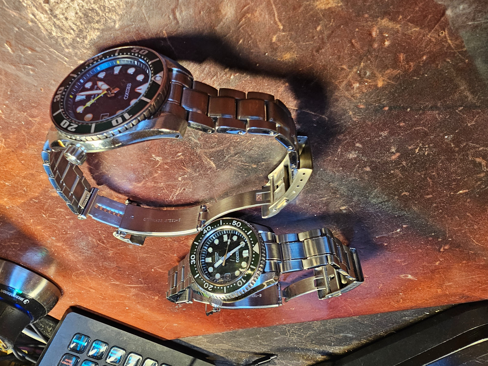 セイコー純正　エクステンション付バックル D1K6AM-BK00　美品 Seiko 純正 マリンマスター SBDX001 ステンレスベルト用