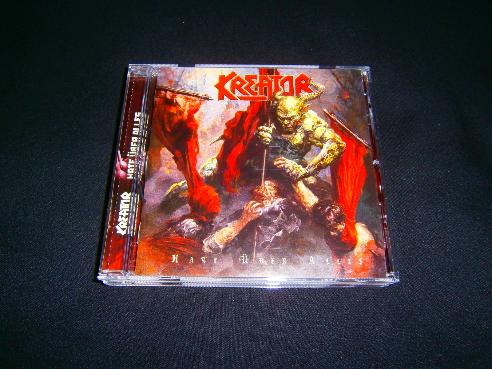 欧2LP Kreator Hate Uber Alles (Black And White Vinyl) 62861BLACK&amp;WHIT Nuclear Blast 未開封 /00520 欧2LP Kreator Hate Uber Alles (Black And White Vinyl