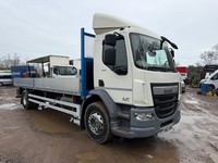 DAF TRUCKS LF 260 2017 67 EURO 6 18 ton DROPSIDE scaffold truck auto