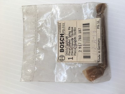 New Genuine OEM Bosch 2 917 760 187 Slotted Spring Pin Replacement Part