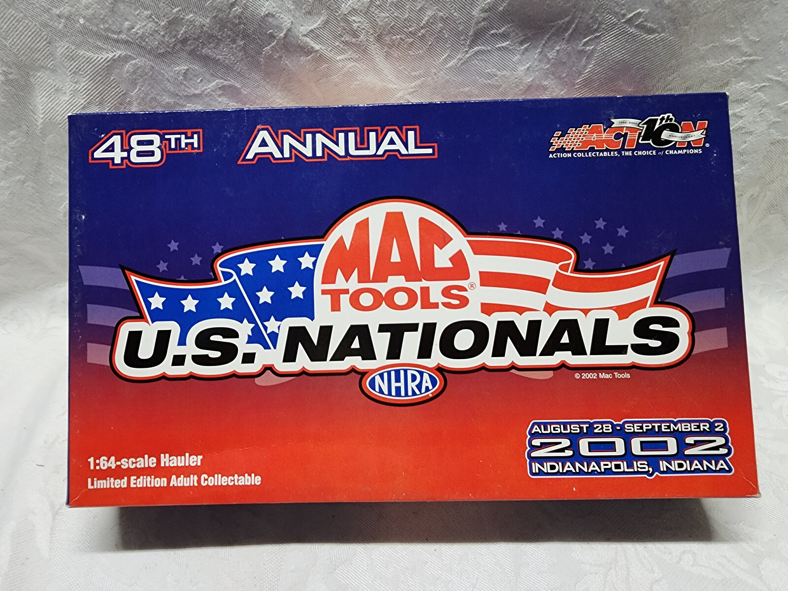 MAC Tools U.S. Nationals NHRA 1:64 Scale Hauler Semi Truck MAC Tools U.S. Nationals NHRA 1:64 Scale Hauler Semi Truck