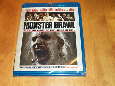 MONSTER BRAWL Monsters Brawl Ringside Wrestlers Wrestle BLU-RAY DISC SEALED NEW
