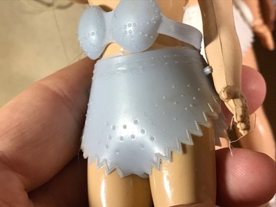 Lingerie Lou DOLL w/ BOX swedish underwear dress up SLEEPY EYES Vintage