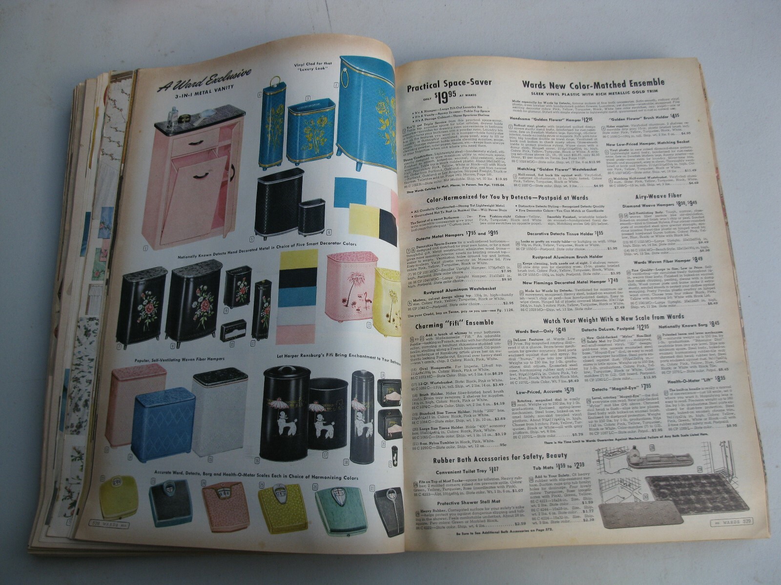 MONTGOMERY WARD CATALOG FALL & WINTER 1957 1958 (Large Format) Portland Oregon