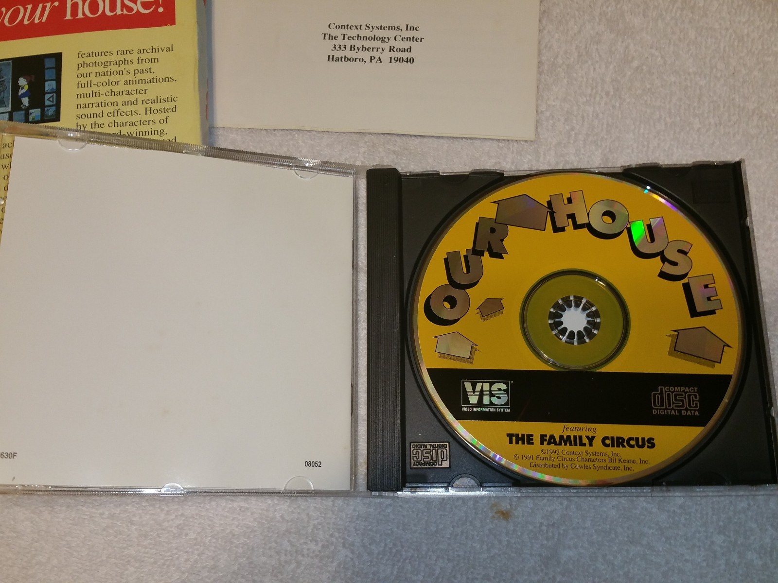 VIS Family Circus Our House Explore And Learn  Radio Shack