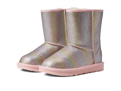 Сапоги для девочек UGG Kids Classic II Glitter (Little Kid/Big Kid)