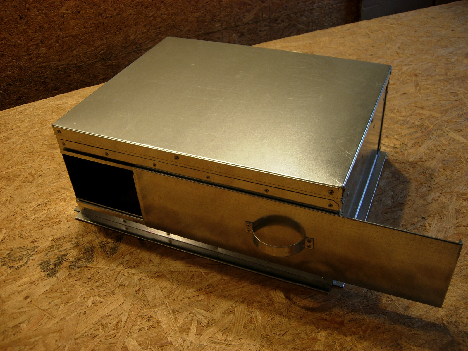 HVAC.Sheet metal. Return air filter rack plenum,fit filter 20″x