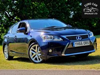 2016 Lexus CT 200h 1.8 Luxury 5dr CVT Auto HATCHBACK Petrol/Electric Hybrid Auto