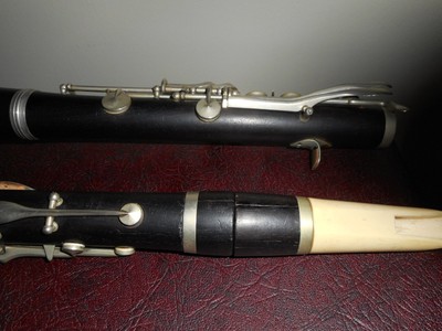 Antique Wooden Clarinet EXCELSIOR SONOROUS CLASS HAWKES & SON LONDON, circa 1923