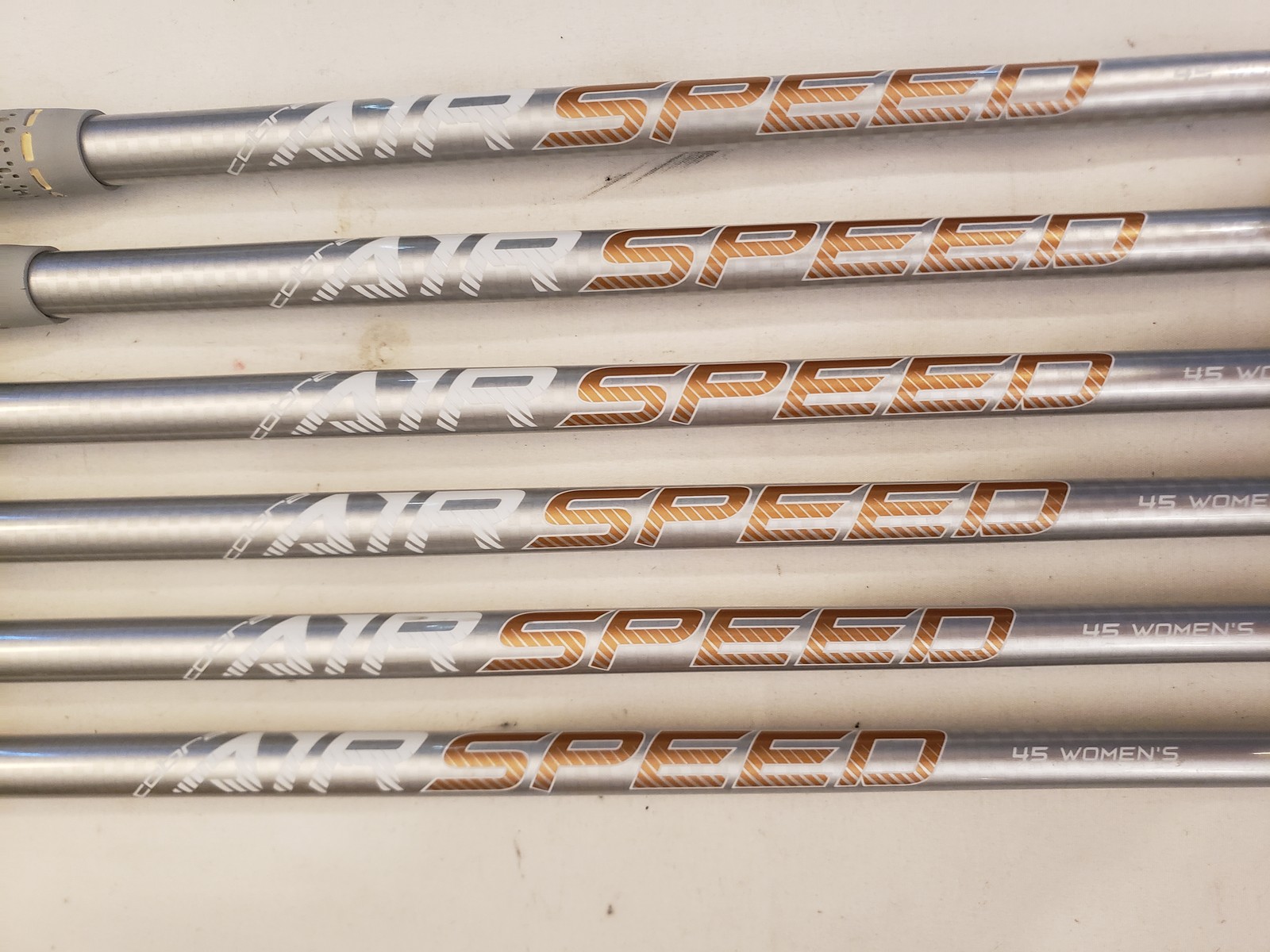 Used Cobra F-Max Airspeed Iron Set (6-PW, SW) 6 Irons - Graphite 45 Ladies - RH