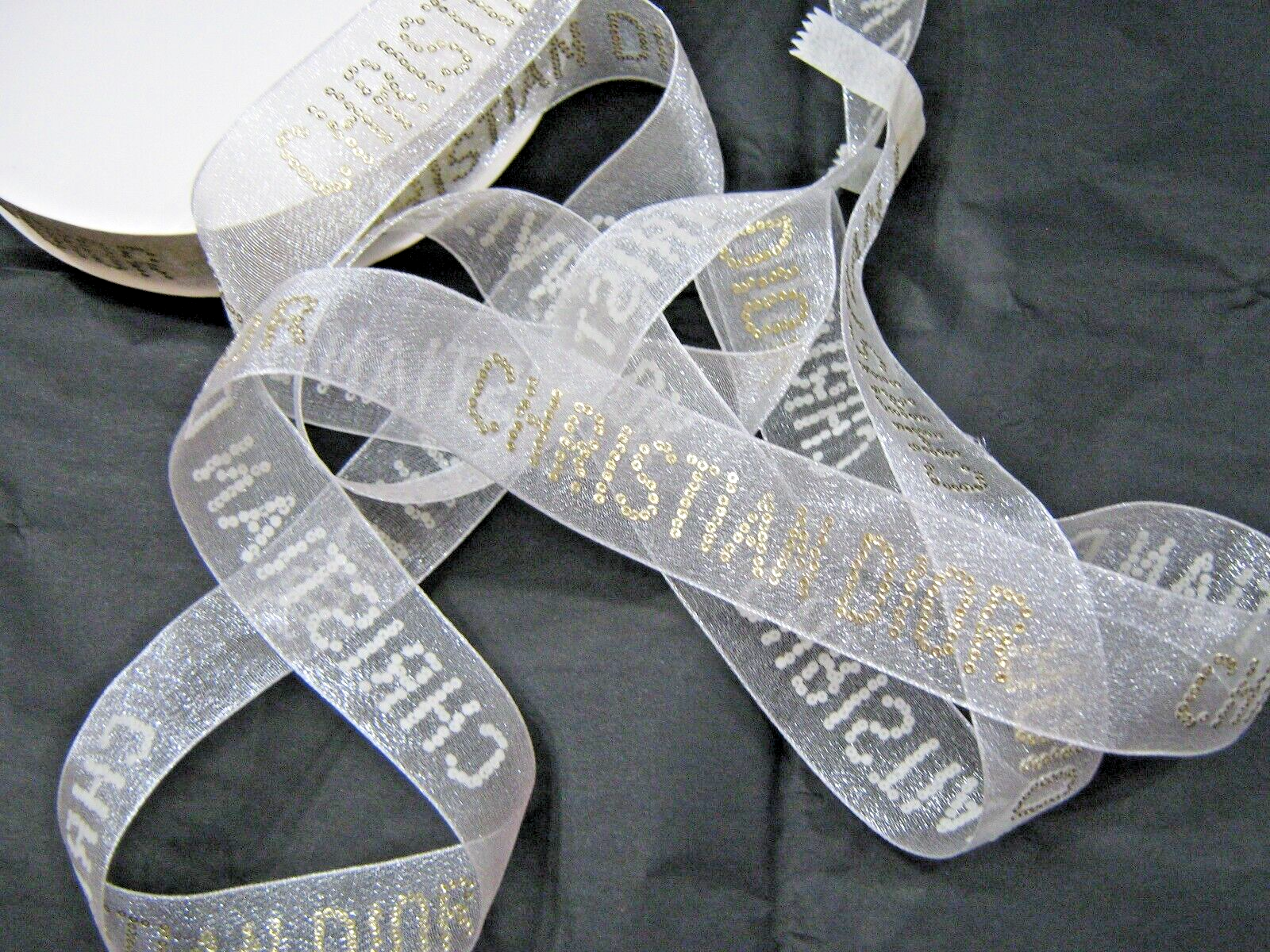 DIOR ribbon. Authentic,Holiday Edition 2022z NEW, Very Rare