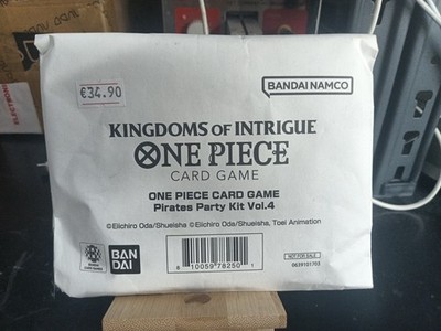 One Piece Card Game Pirates Party Kit Vol. 4 Kingdoms of Intrigue SEALED English