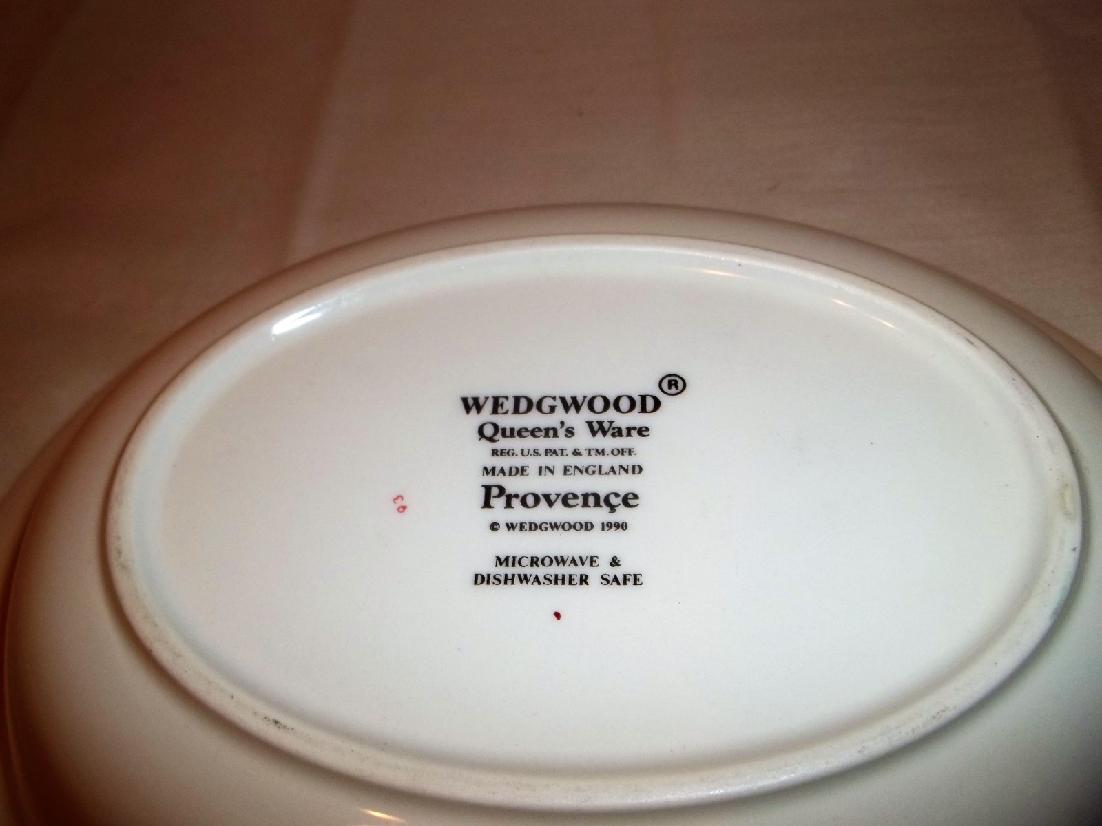 Wedgwood Queen's Ware Provence Oval Vegetable Bowl-Fruit