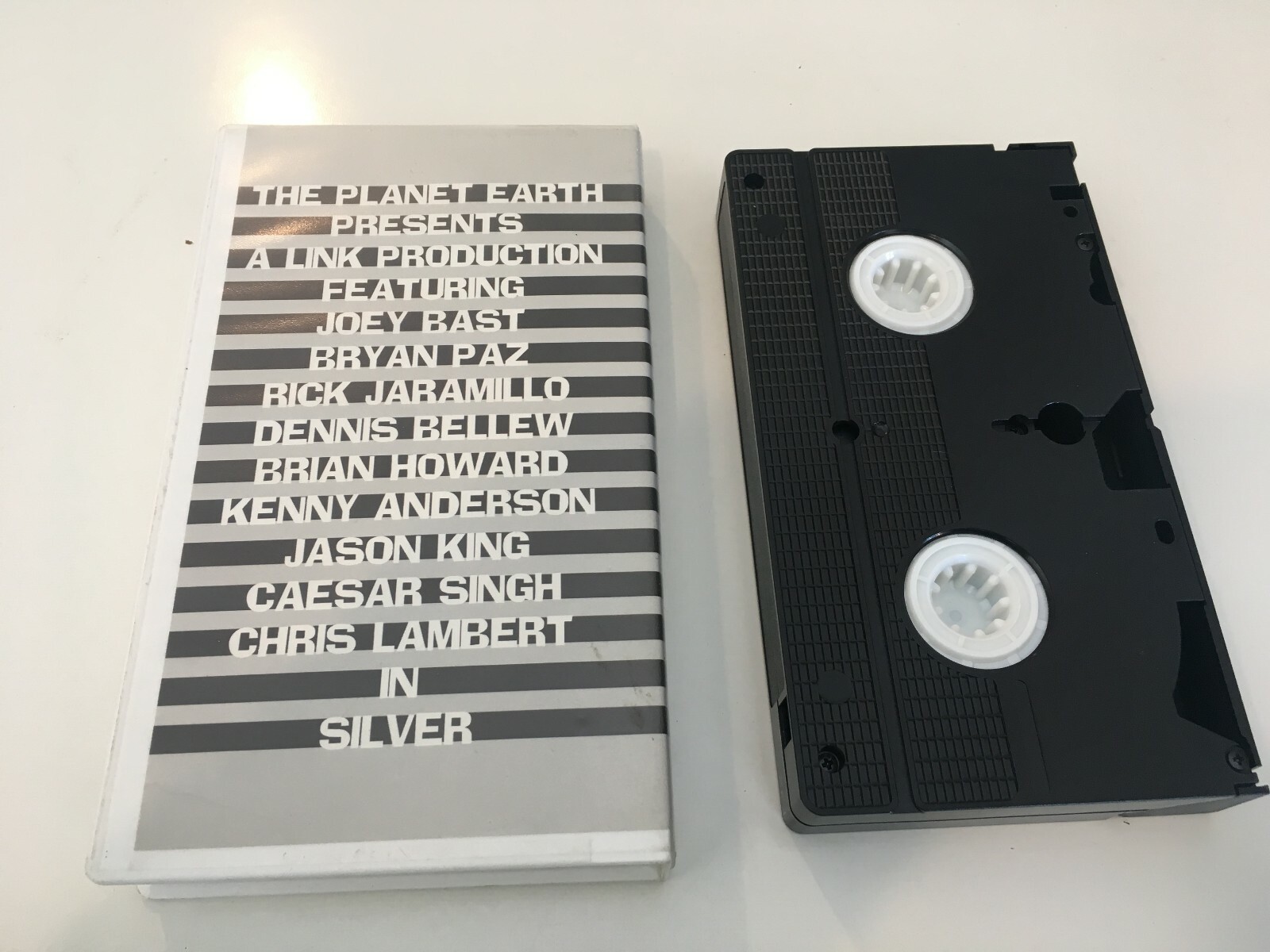 Vintage Planet Earth SILVER Skate Video Skateboarding VHS RARE - PERSONAL COLLEC