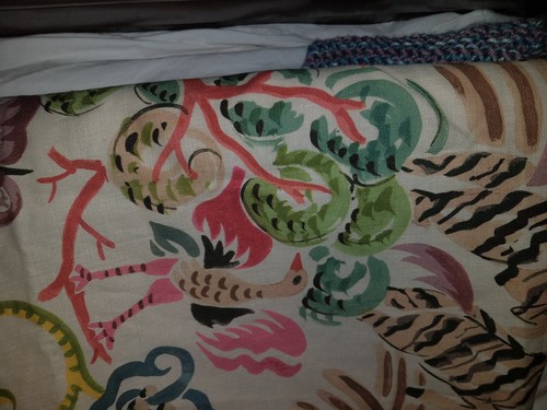 CLARENCE HOUSE CONGO ANIMAL  PRINT MULTIPURPOSE FABRIC 2 YARDS MULTICOLORED