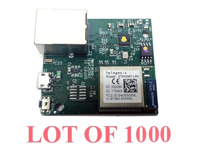 Silicon Labs Zigbee Telegesis ETRX3587-LRS 2.4GHz RF TRX GW-358-3-BD LOT 1000