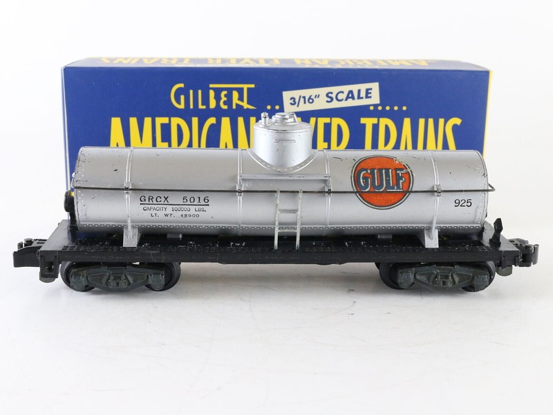 American Flyer S 925 Gulf GRCX 5016 Single Dome Tank Car Train | eBay