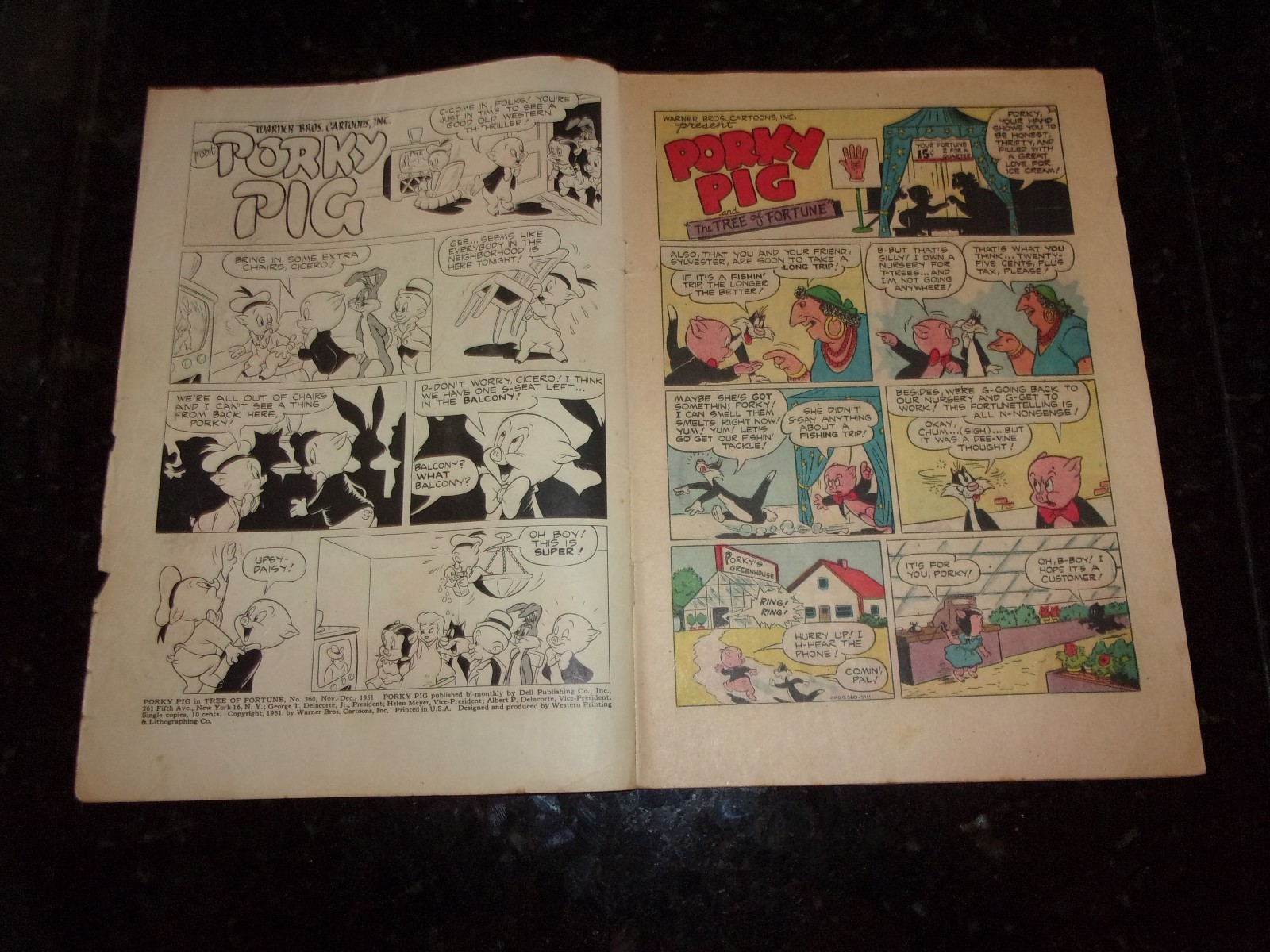 Porky Pig  4 color #360