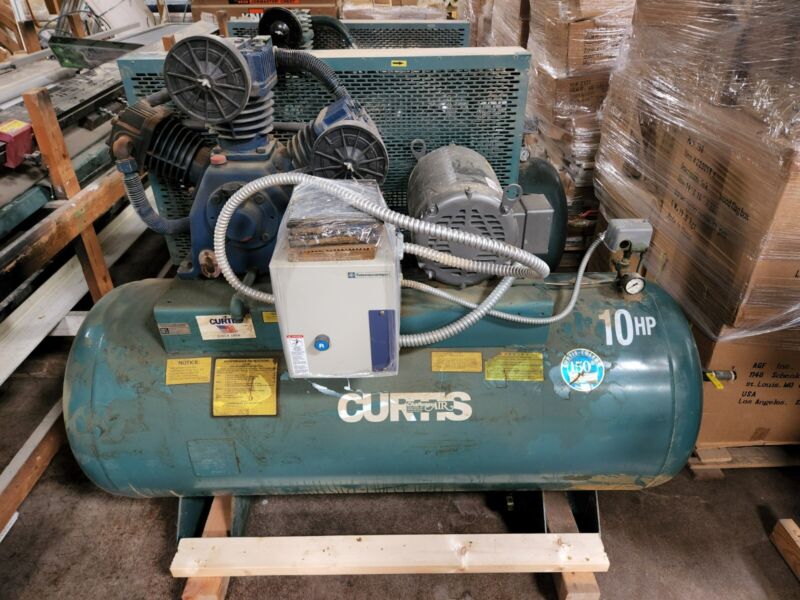Curtis Air compressor - Three Phase - Two Stage