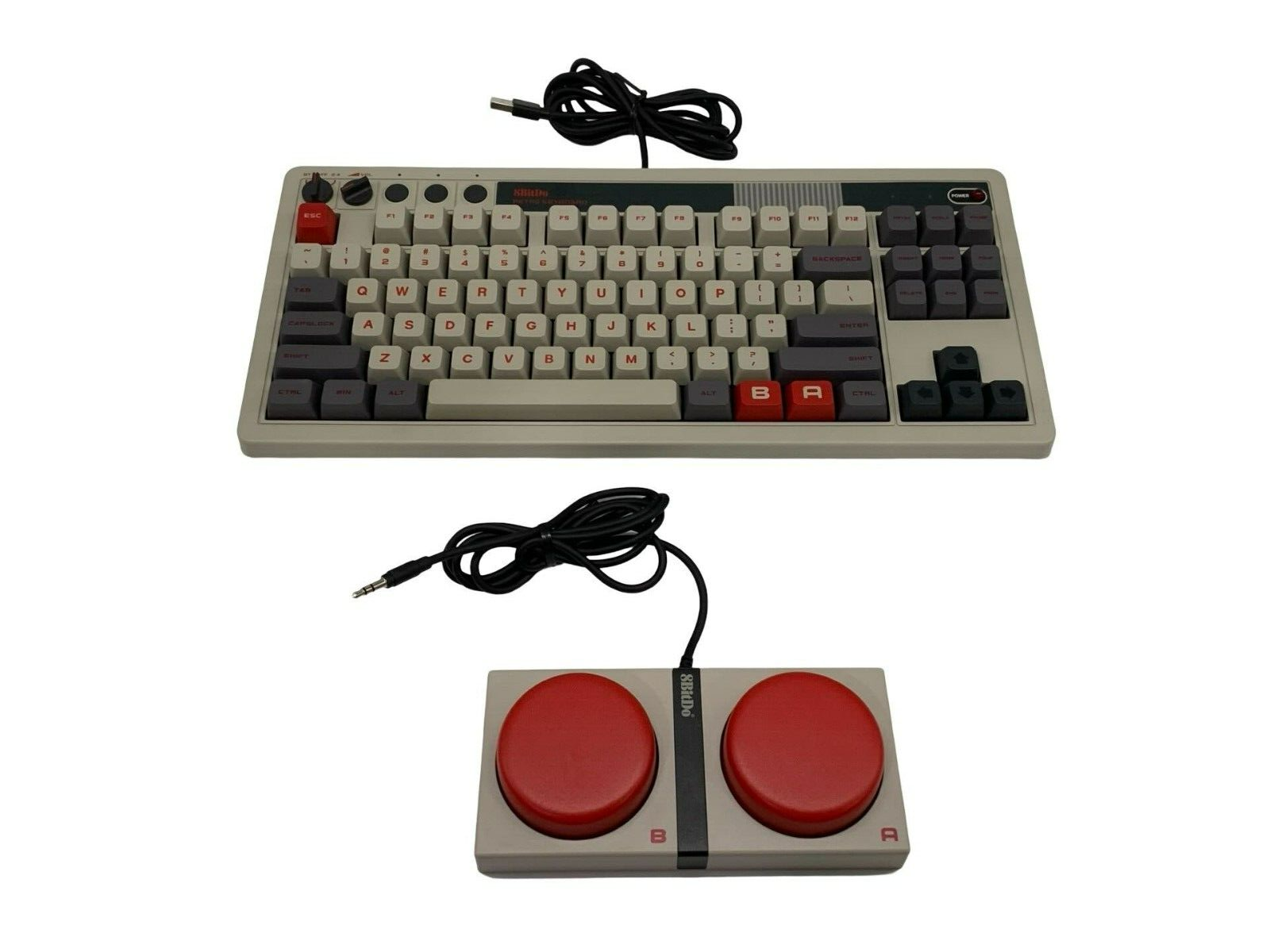 8BitDo - Retro Mechanical Keyboard with Joystick - N Edition