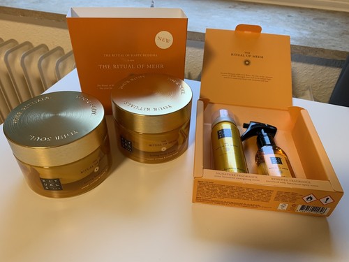 Rituals Set The Ritual of Mehr body cream 2 x 220 ml Durchschaum und Raumspray