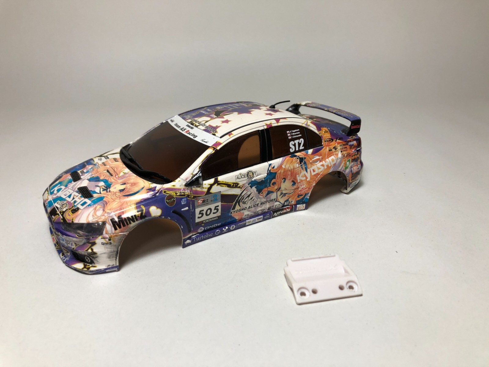 ホビーラジコン KYOSHO Mini-Z ALICE MOTORS LANCER EVO X 1/28 Kyosho Mini-Z Mitsubishi Lancer Evolution X Mitsubishi